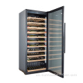 Refrigerador de nevera de vino de compresor 300 botellas vela de vino refrigerador